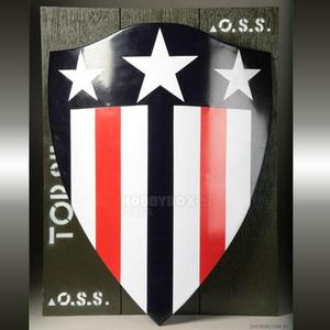 Captain America Shield Prop Replica -1940년대 버전