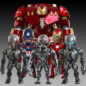 (입고) 어벤져스 : 에이지 오브 울트론(The Avengers : Age of Ultron) Touma 디자인 피규어 - 캐릭터 6종