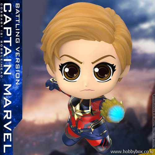 (예약) 캡틴 마블(배틀링 버전) 코스베이비 S 보블 헤드 / 어벤져스 : 엔드게임 / COSB663