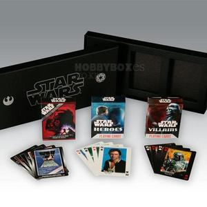 (입고) Star wars 3-Deck Set Playing Card